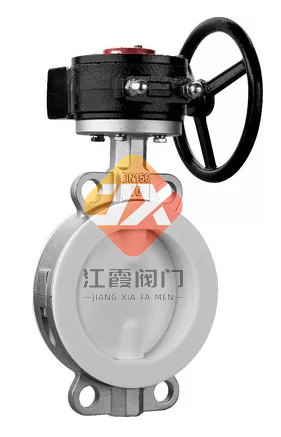 D371F4-16P渦輪對夾蝶閥(全襯)_副本 D371F4-16P渦輪對夾蝶閥(全襯)_副本